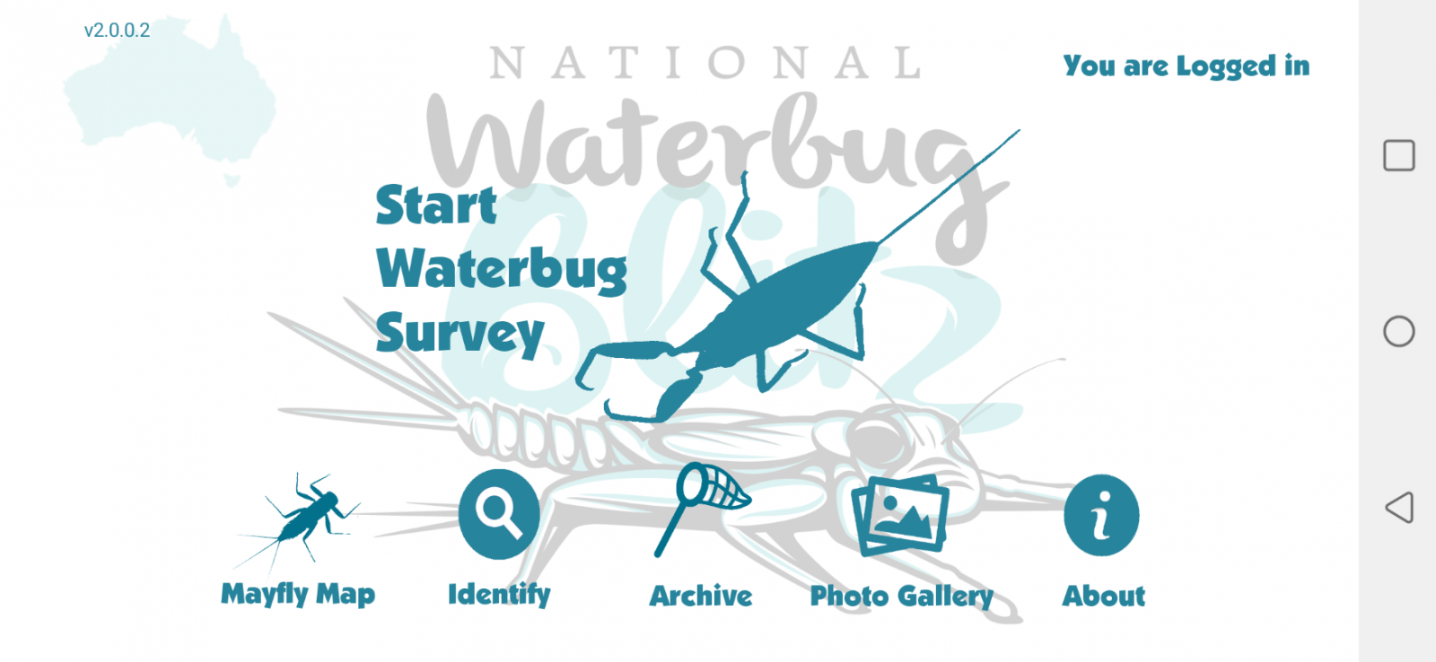 The Waterbug App